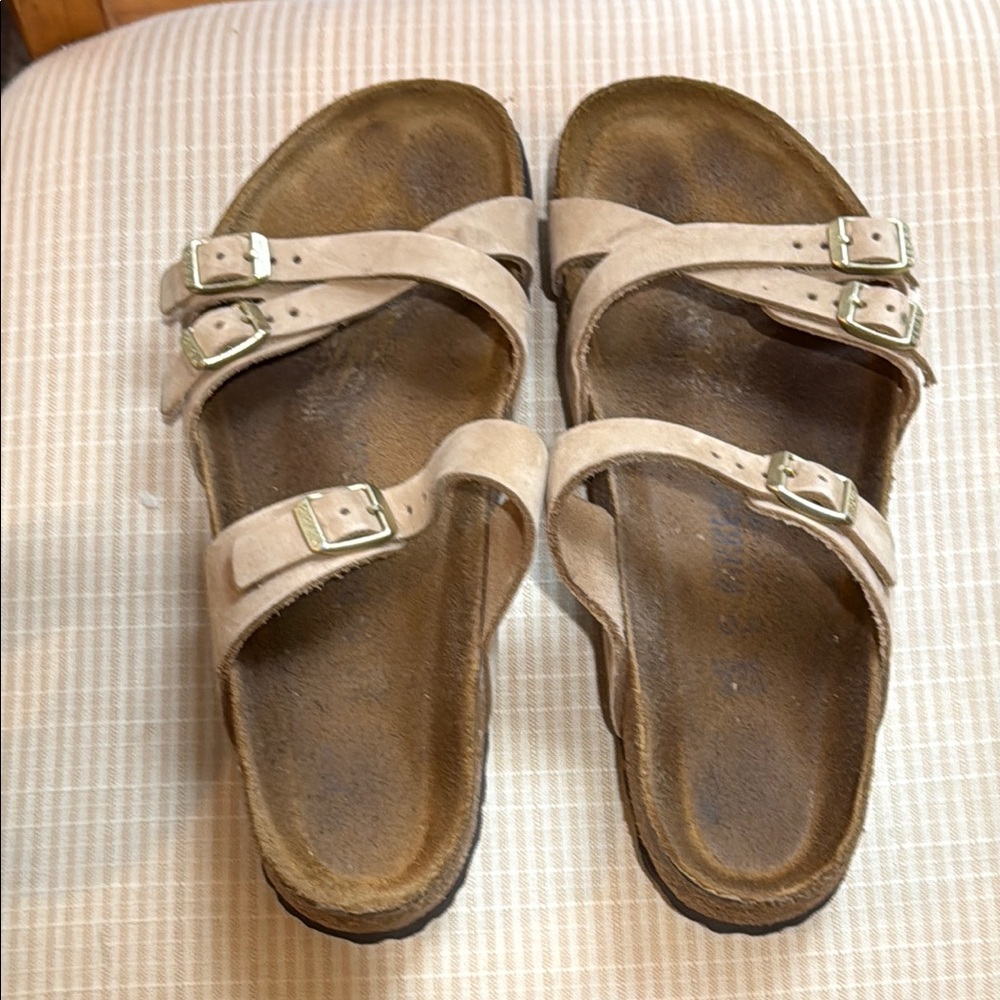 Birkenstock Franca Women's Tan Sandals (Size 40EU / 9-9 1/2 US)
